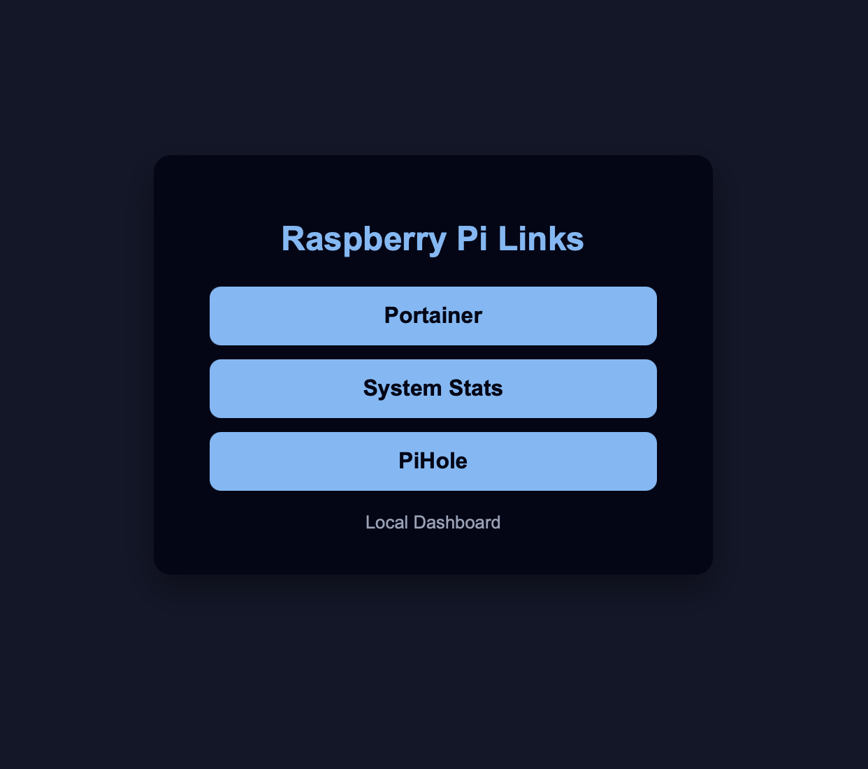 Dashboard Screenshot 1